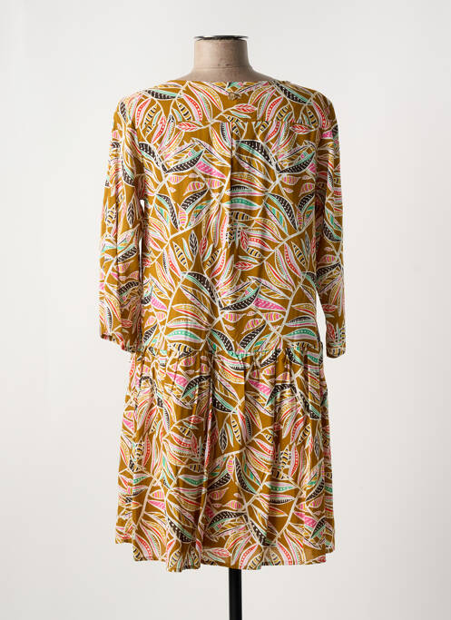 Rochie scurtă maro LOLA ESPELETA femeie