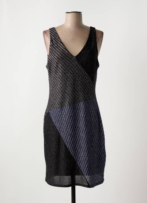 Rochie scurtă negru DESIGUAL femeie