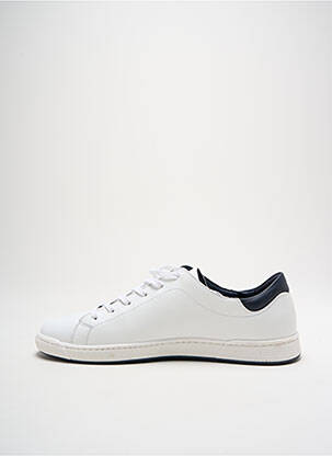 Adidași material neted vârf rotund alb PATAUGAS bărbat
