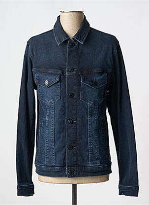 Jachete casual închidere cu nasturi pe față albastru JACK & JONES bărbat