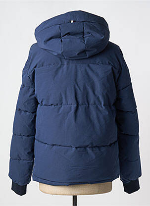 Geacă matlasată mâneci lungi cu glugă albastru JACK & JONES bărbat