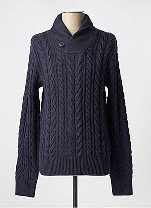 Pulover albastru JACK & JONES bărbat