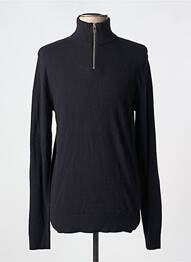Pulover mâneci lungi mâneci lungi negru JACK & JONES bărbat