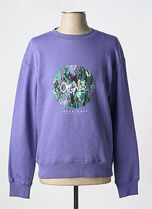 Hanorac mâneci lungi mâneci lungi violet JACK & JONES bărbat