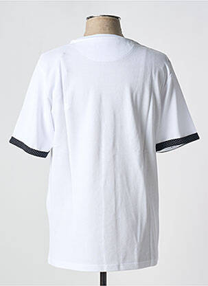 Tricou croială dreaptă mâneci scurte alb JACK & JONES bărbat