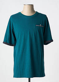 Tricou croială dreaptă mâneci scurte verde JACK & JONES homme