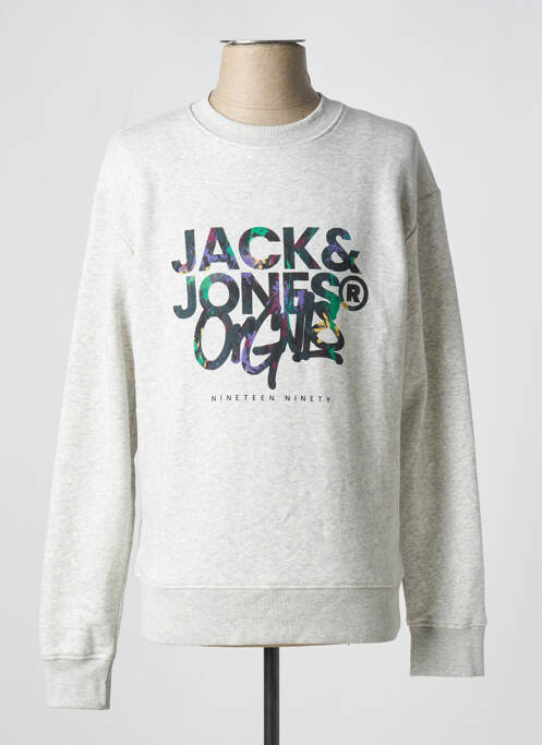 Hanorac gri JACK & JONES bărbat