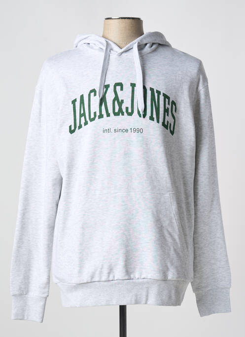 Hanorac cu glugă gri JACK & JONES bărbat