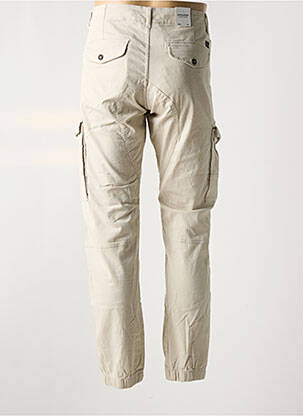 Pantalon cargo strânsă pe partea de jos mărime normală bej JACK & JONES bărbat