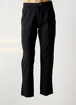 Pantalon chino țesătură poplin talie joasă negru JACK & JONES bărbat
