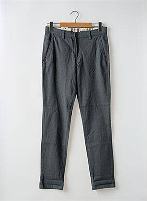 Pantalon chino țesătură melanj talie joasă gri JACK & JONES bărbat