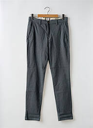 Pantalon chino țesătură melanj talie joasă gri JACK & JONES bărbat