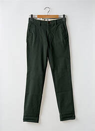 Pantalon chino țesătură melanj talie joasă verde JACK & JONES homme