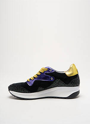Adidași material neted toc de 4 la 6 cm violet VADDIA femeie