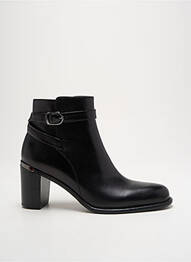 Botine/ghete material neted toc de 4 la 6 cm negru ADIGE femme