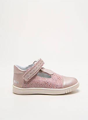 Sandale/Pantofi decupați roz BELLAMY fată