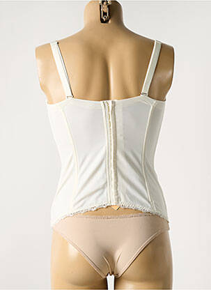 Corset țesătură dantelă alb EPRISE BY LISE CHARMEL femeie