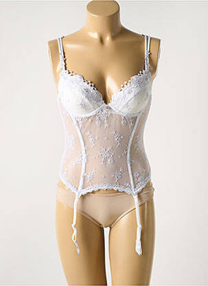 Corset alb LISE CHARMEL femeie