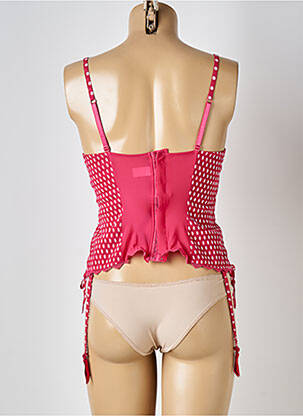 Corset top sutien modelat roșu RAVAGE femeie