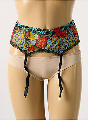 Corset/jartieră ușoară și transparentă albastru LISE CHARMEL femme