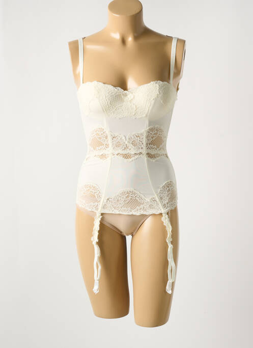Corset alb COTTON CLUB femeie