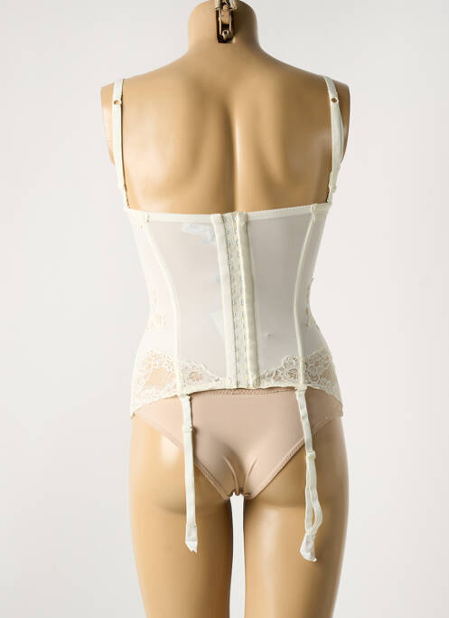 Corset alb COTTON CLUB femeie