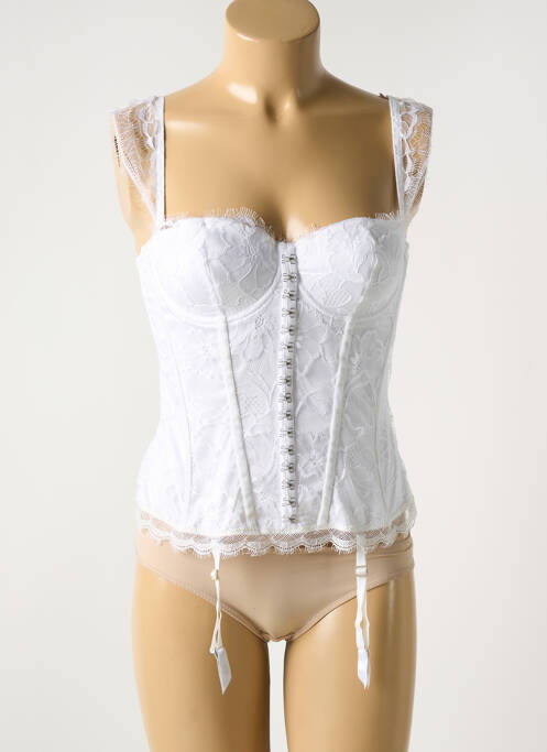Corset alb RAVAGE femeie