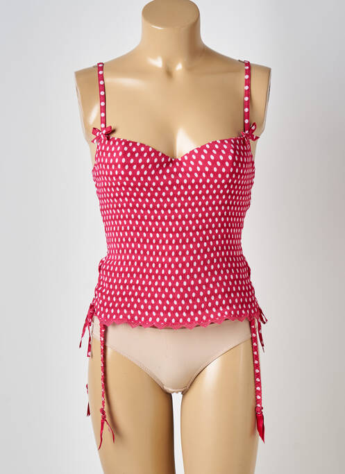 Corset roșu RAVAGE femeie