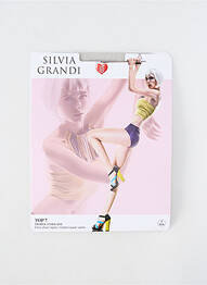 Colanți elasticitate gri SILVIA GRANDI femme