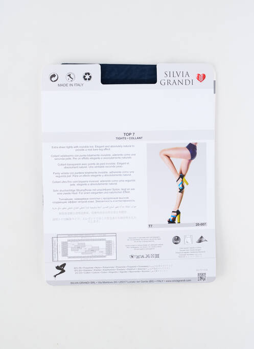 Colanți albastru SILVIA GRANDI femeie