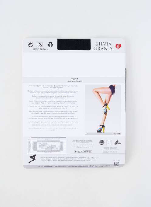 Colanți negru SILVIA GRANDI femeie