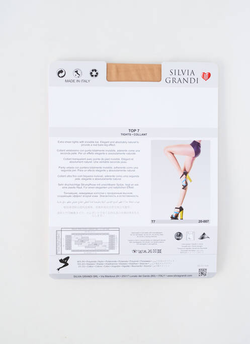 Colanți piele SILVIA GRANDI femeie