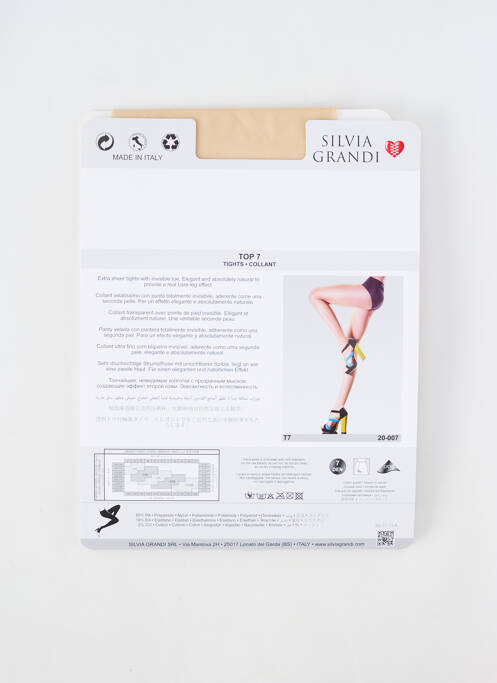 Colanți piele SILVIA GRANDI femeie