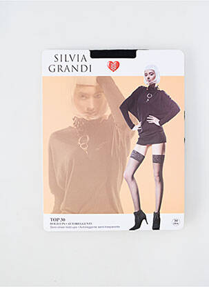 Colanți elasticitate negru SILVIA GRANDI femeie