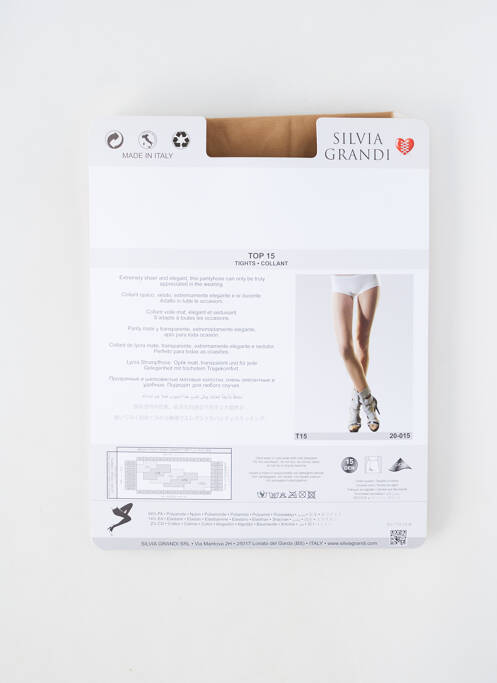 Colanți piele SILVIA GRANDI femeie