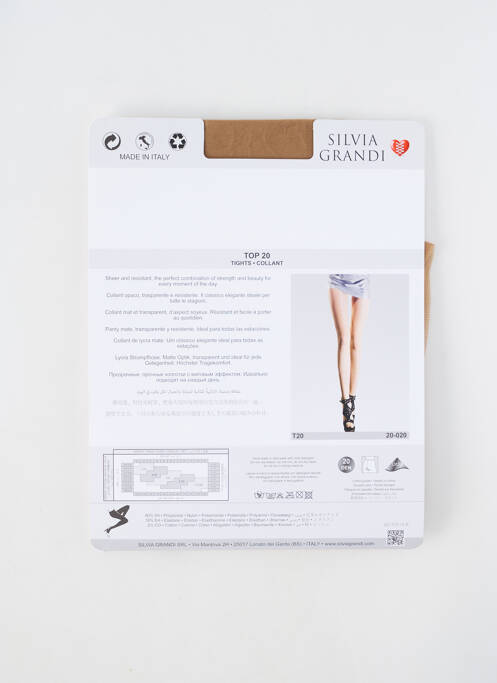 Colanți piele SILVIA GRANDI femeie