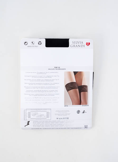 Colanți negru SILVIA GRANDI femeie