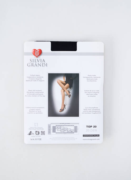 Colanți negru SILVIA GRANDI femeie