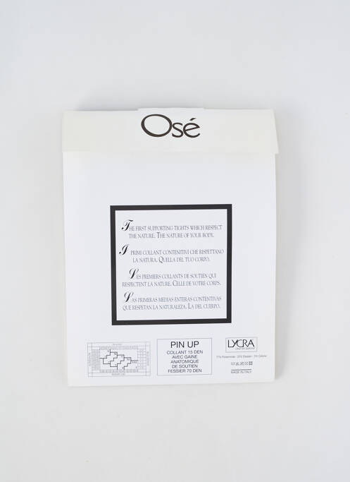 Colanți piele OSÉ femeie