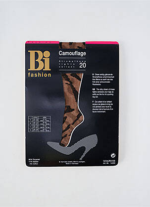 Colanți imprimeu fantezie maro BI FASHION femeie