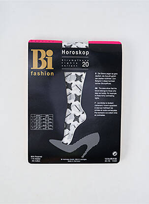 Colanți imprimeu fantezie alb BI FASHION femeie
