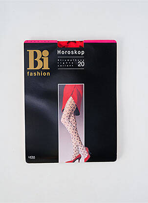 Colanți imprimeu fantezie roșu BI FASHION femeie