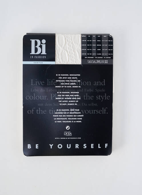 Colanți alb BI FASHION femeie