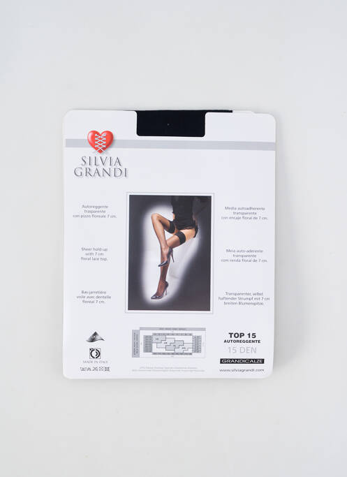 Colanți negru SILVIA GRANDI femeie