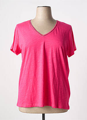 Tricou roz ESPRIT DE LA MER femeie