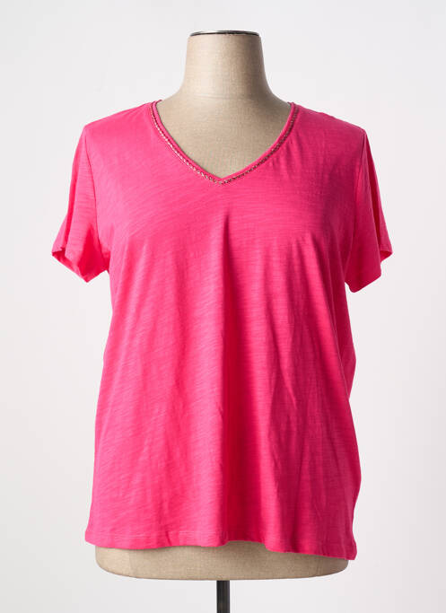 Tricou roz ESPRIT DE LA MER femeie