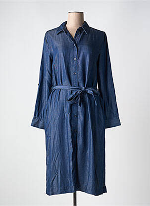 Rochie midi mâneci lungi mâneci lungi albastru CECIL femeie
