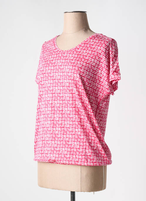 Tricou roz CECIL femeie