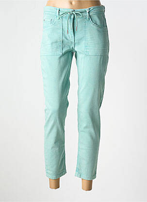 Pantalon 7/8 elasticitate mărime normală verde CECIL femeie