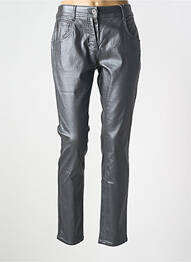 Pantalon slim elasticitate mărime normală gri CECIL femme